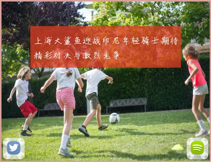 上海大鲨鱼迎战印尼年轻骑士期待精彩对决与激烈竞争