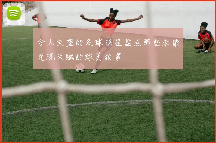 令人失望的足球明星盘点那些未能兑现天赋的球员故事