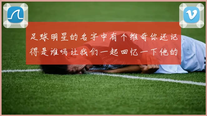 足球明星的名字中有个维奇你还记得是谁吗让我们一起回忆一下他的辉煌时刻